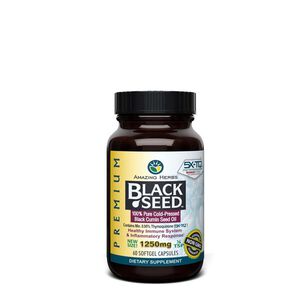 Black Seed&trade; 1250 mg. - 60 Softgels &#40;60 Servings&#41;  | GNC
